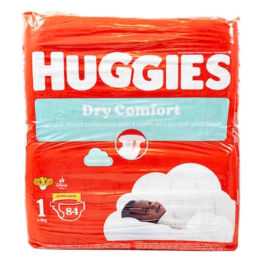 Huggies Dry Comfort S1 Jumbo 84S