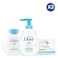 Dove Baby Head To Toe Wash Moist 200ml + Baby Dove Rich Moisture Bathing Bar Soap 90g + Dove Baby Rich Moisture Lot 200ml