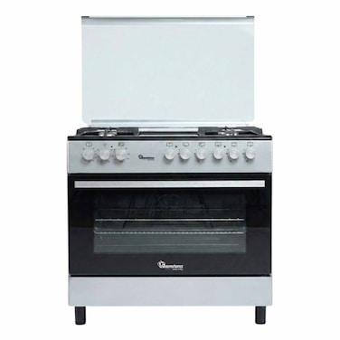 Ramtons Cooker 90X60&nbsp;Silver&nbsp;4+2 Rc/395