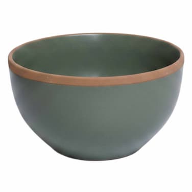 Aah Bowl 6inches Green With Rim