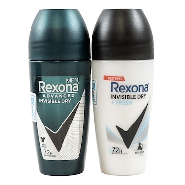 Rexona Roll On Black &amp; White Men &amp; Women 2x45g