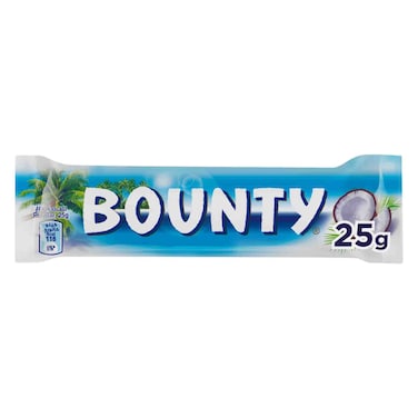 Bounty Chocolate Bar 25g