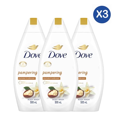 Dove Purely Pampering Shower Gel Value Pack 500ml