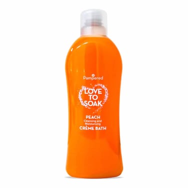 Pampered Creme Bath Peach 1l