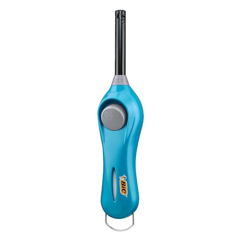BIC Megalighter Multi Utility Lighters - Blue or Black Colours, Pack of 1