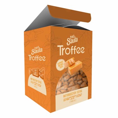 SAULA TROFFEE BUTTERSCOTCH BOX 500G