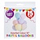 PMS Party 10" Pastel Balloons 15 Pcs