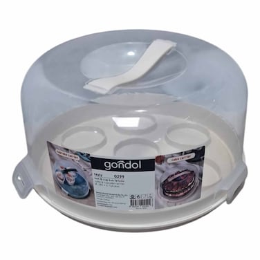 Gondol Round &amp; Cup Cake Carrier