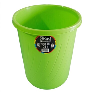 ROK Plastic Dustbin DB1 Assorted Colours