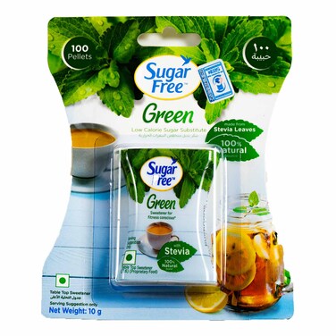 Sugar Free Green Stevia 100 Pellets