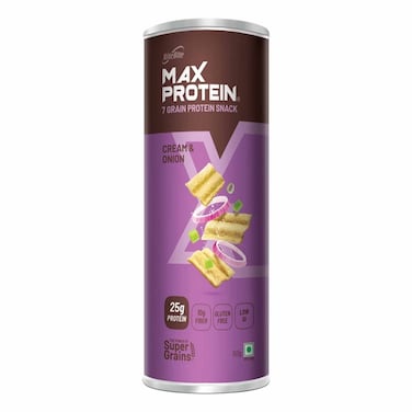 Ritebite Max Protein Chips Cream &amp; Onion Can 150g