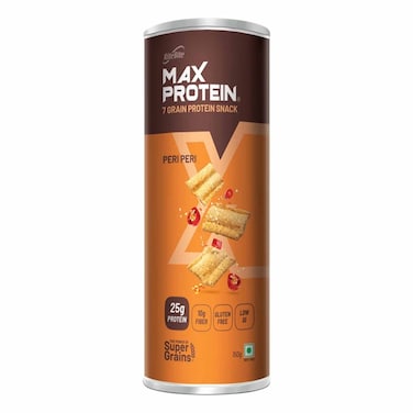 Ritebite Max Protein Chips Peri Peri Can 150g