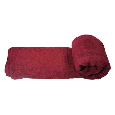 Cotton Terry Bath Sheet 40X60 Maroon