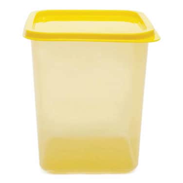 AAH Everyday Square Container Yellow 1l 10280-Y