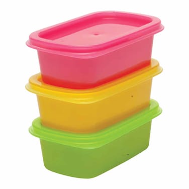 AAH Everyday Rectangular Container 3'S 200ml 10433-M