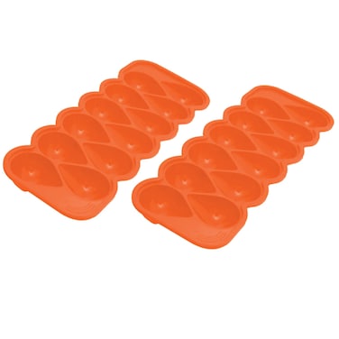 AAH Everyday Ice Drop Tray 
Orange  2'S