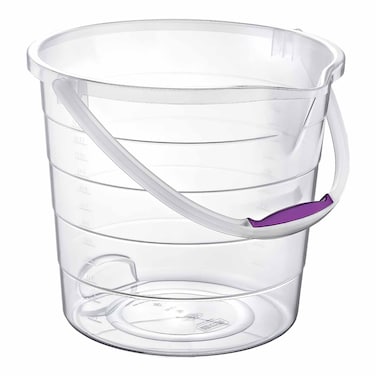 Clear Cleaning Bucket 15l