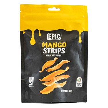 Epic Mango Strips 100g