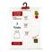 Cottny Boys' White Ribbed Vests 3-Pack, 9-16 Years