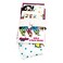 Cottny Girls' Character Ankle Socks 3-Pack
