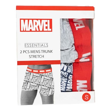 Marvel Captain America Stretch Boxer Trunks 2 Pieces