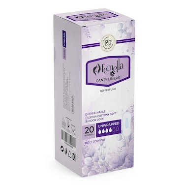 Femella Pantyliners Unwrapped 20pcs