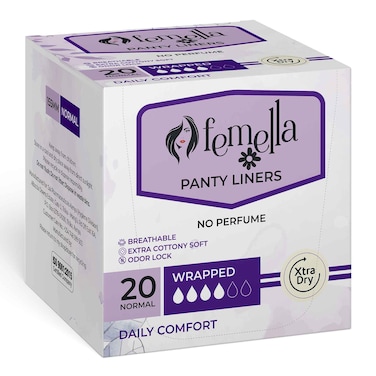 Femella Pantyliners Wrapped 20pcs