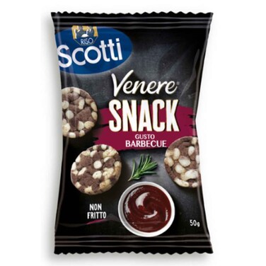 Riso Scotti Venere Rice Snack Barbecue 50g
