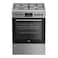 Beko Freestanding Gas Cooker 60cm, Stainless Steel FBE62320XDL