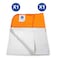 Estilo Yellow Duster &amp; White Bath Mat