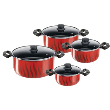 TEFAL Tempo Flamme 8-Piece Stewpot Set
