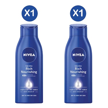 Nivea Nourishing Body Lotion 400ml x2