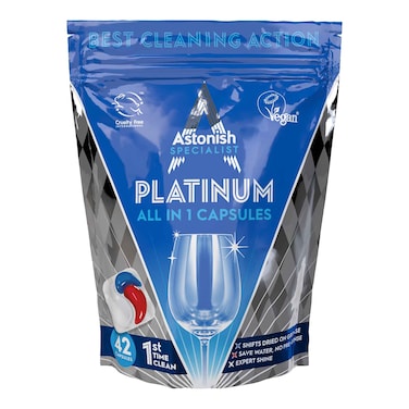 Astonish Specialist Dish Wash Capsules 42pcs