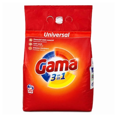 Gama Laundry Powder Machine Wash 3kg