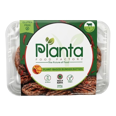 Planta Spicy Burger Patties 200g