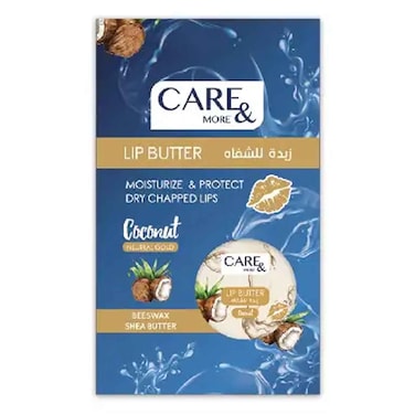 Care &amp; More Lip Butter Coconut 20g