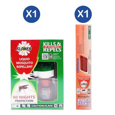 Flower Stick &amp; Liquid Protection Set