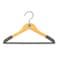 Estilo Wooden Velvet Clothes Hanger 001