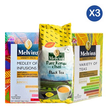 Melvins Chai + Variety + Medley Of Infusions