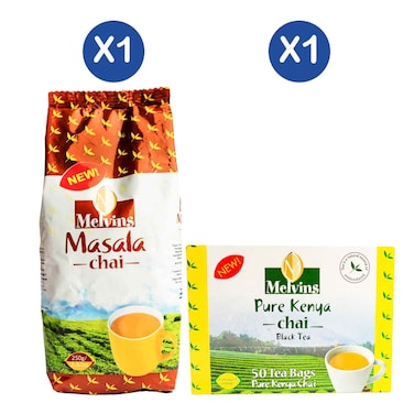 Melvins Masala Chai &amp; Black Chai Pack