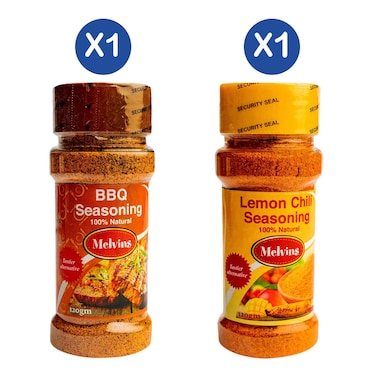 Melvins Bbq &amp; Lemon Chili Salt Duo