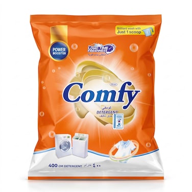 Comfy Machine Washing Detergent Powder 400g
