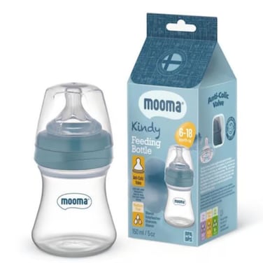 Mooma Feeding Bottle 150ml (6&ndash;18 Months) MMKN150-M