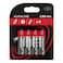 Carrefour Classic LR6 AA Alkaline Batteries 4-Pack