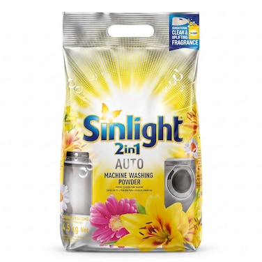 Sunlight 2-in-1 Auto Floral Hand Washing Powder 4.5kg