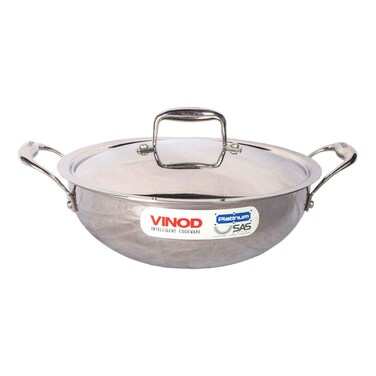Vinod Extra Deep Kadai With Lid 3.7l