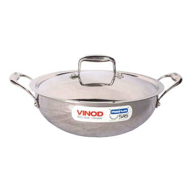 Vinod Extra Deep Kadai With Lid 4.8l