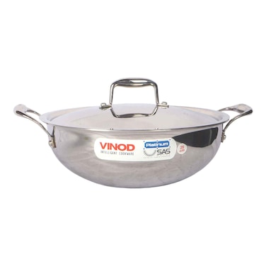 Vinod Kadai With Stainless Steel Lid 4.8l