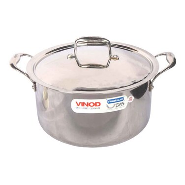 Vinod Trply Saucepot With Lid 6.8l
