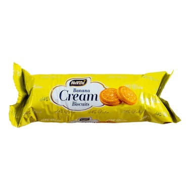 NuVita Banana Cream Biscuits 50g